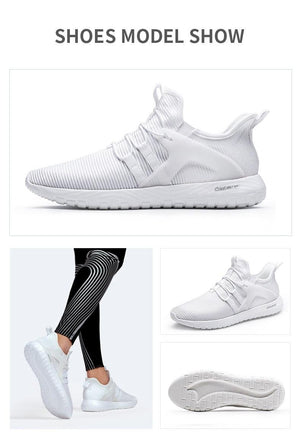 Men Blue Running Shoes Lightweight Breathable Mesh Soft Women Outdoor Sneakers Slip On Outdoor Jogging Walking Tennis Sport Shoes Fashion Sneakers For Workout