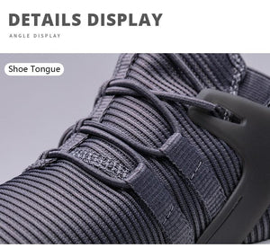 Men Blue Running Shoes Lightweight Breathable Mesh Soft Women Outdoor Sneakers Slip On Outdoor Jogging Walking Tennis Sport Shoes Fashion Sneakers For Workout