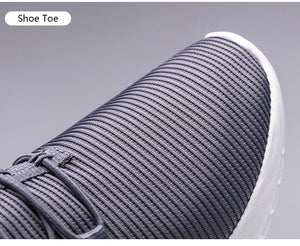 Men Blue Running Shoes Lightweight Breathable Mesh Soft Women Outdoor Sneakers Slip On Outdoor Jogging Walking Tennis Sport Shoes Fashion Sneakers For Workout