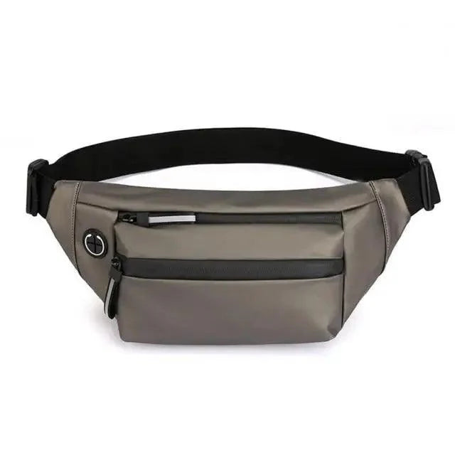 Men Blue Waterproof Belt Bag Fashion Chest Pack New Design High Quality Outdoor Sports Fanny Pack Men's Travel Shoulder Bags