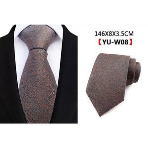 Men Business Elegant Necktie Design Silk Wedding Tie For Men Office Mens Fashion Formal Tie