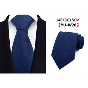 Men Business Elegant Necktie Design Silk Wedding Tie For Men Office Mens Fashion Formal Tie
