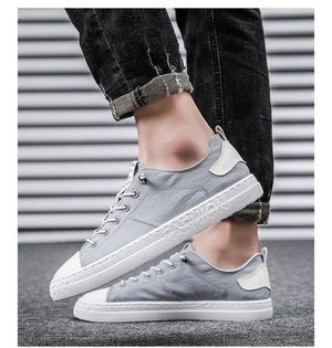 Men Casual Shoes Fashion Canvas Breathable Autumn Lace Up Comfortable Casual Shoes Outdoor Men Sneakers Womens Canvas Shoes Sneakers Low Top Tennis Shoes Casual Walking Shoes