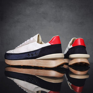 Men Fashion Platform Sneakers Outdoor Non-slip Breathable Shoes New Trend Wild Casual Comfortable Shoes Fashion Sneakers Breathable Comfort Walking Shoes For Mens