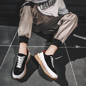 Men Fashion Platform Sneakers Outdoor Non-slip Breathable Shoes New Trend Wild Casual Comfortable Shoes Fashion Sneakers Breathable Comfort Walking Shoes For Mens