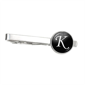 Men's Fashion 26 Alphabet Letters Tie Clips Personality Name Letters Jewelry Letter Tie Clip Men's Fashion Tie Pin Buckle Clip Tie Decoration Suit Accessories  Men Necktie Clip Pin Suit Accessories Gift