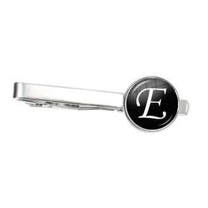 Men's Fashion 26 Alphabet Letters Tie Clips Personality Name Letters Jewelry Letter Tie Clip Men's Fashion Tie Pin Buckle Clip Tie Decoration Suit Accessories  Men Necktie Clip Pin Suit Accessories Gift