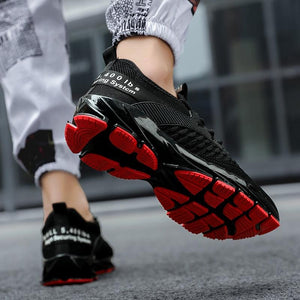 Men's Running Sneakers Non-Slip Lightweight Comfortable Air Sports Men Walking Sport Running Athletic Non Slip Fashion Breathable Luxury Modern Outdoor Sneakers