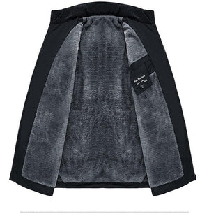 Men's Warm Winter Jacket Men's Casual Jacket Spring Autumn Fashion Jacket Comfortable Warm Thick Padded Jacket For Men Outdoor Adventure Jacket