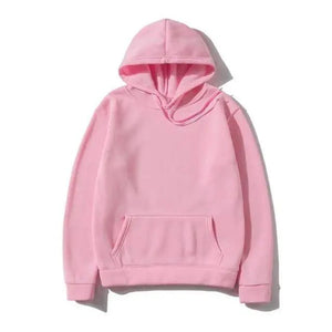 Men Woman Hoodies Sweatshirts Fashion Solid Color Red Black Gray Pink Hooded Women's Hoodie Fleece Sweatshirt Winter Sports Casual Loose Sweatshirt