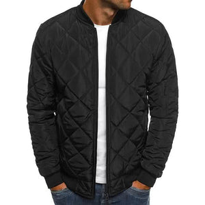 Men's Bomber Quilted Diamond Padded Jacket