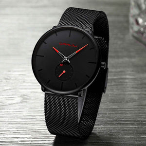 Men's Ultra-Thin Minimalist Waterproof Fashion Wrist Watch