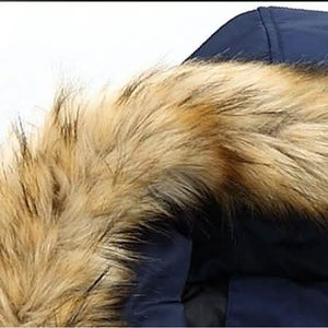 Men's Winter Hooded Down Coat Parkas