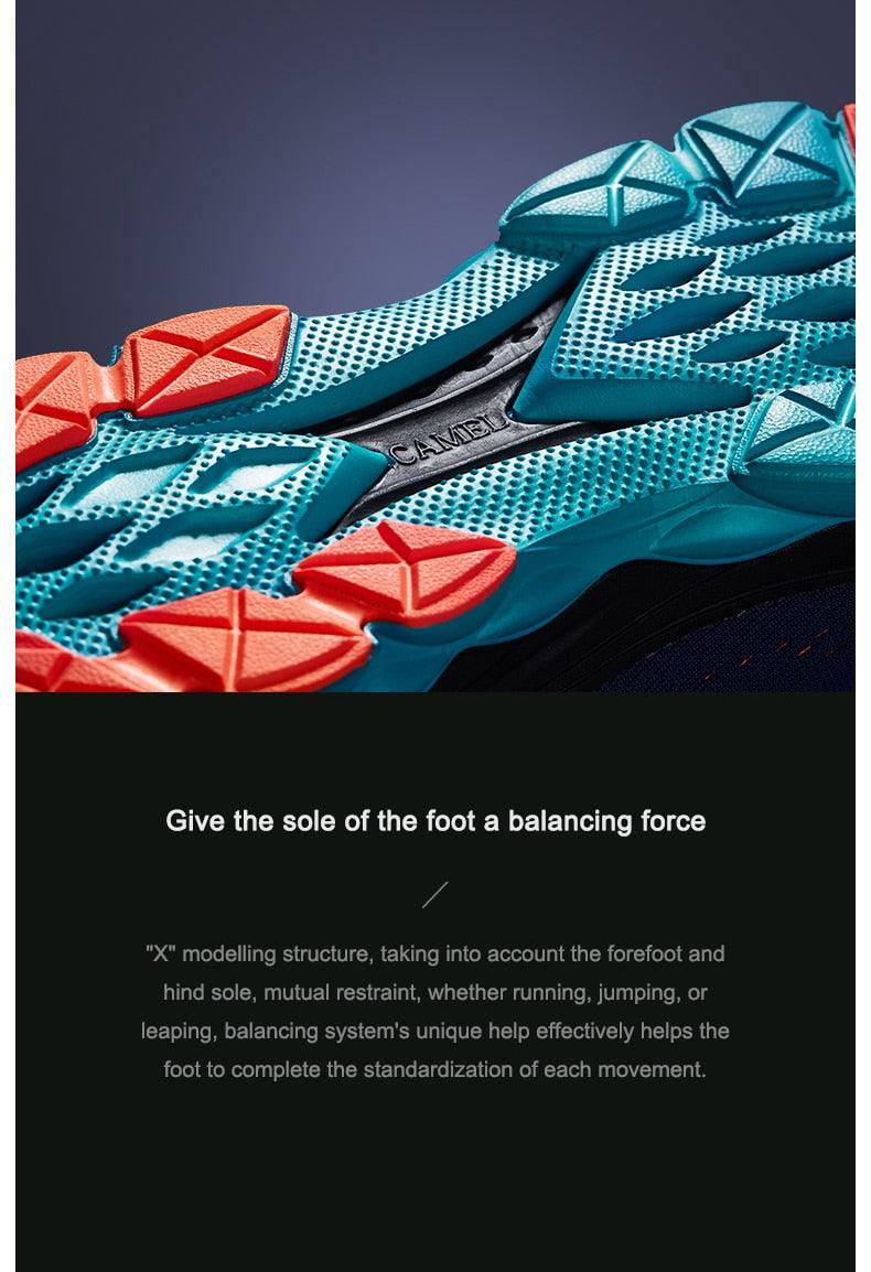 Mens Womens Marathon Sport Sneaker Couple Running Shoes Breathable Outdoor Sports Shoes Light Fitness Cross Training Shoes Lightweight Sports Tennis Shoes Fashion Sneakers For Men