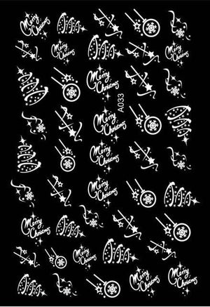 Merry Christmas Nail Art Decals Decoration Self Adhesive Nail Art Stickers Manicure Design White Snow Sticker for Nail Design Xmas Gift Nails Snowflake Nail Art Stickers Decals Christmas Nail 3D Self Adhesive Nail Stickers for Acrylic Nails Snowflake