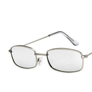 Metal Frame New Square Shape Sunglasses For Women & Men New  Decent & Elegant Lens Mirror New Popular Shades For Ladies Sun Glasses