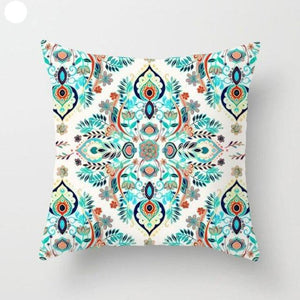 Mint Green Cushion Cover Pillowslip Home Supplies Decorative Fresh Mint Green Gray Watercolour Stripes Generic Solid Decorative Bedroom Pillow Cases Covers Pillow Case Simple Living Room