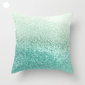 Mint Green Cushion Cover Pillowslip Home Supplies Decorative Fresh Mint Green Gray Watercolour Stripes Generic Solid Decorative Bedroom Pillow Cases Covers Pillow Case Simple Living Room