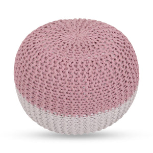 Mylah Hand Knitted Pouf