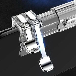 Mobile Trigger Gamepad Controller Sensitive Touch Fire Button Shooter Grip Trigger Aim Key Joystick for IOS Android