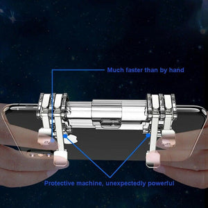 Mobile Trigger Gamepad Controller Sensitive Touch Fire Button Shooter Grip Trigger Aim Key Joystick for IOS Android