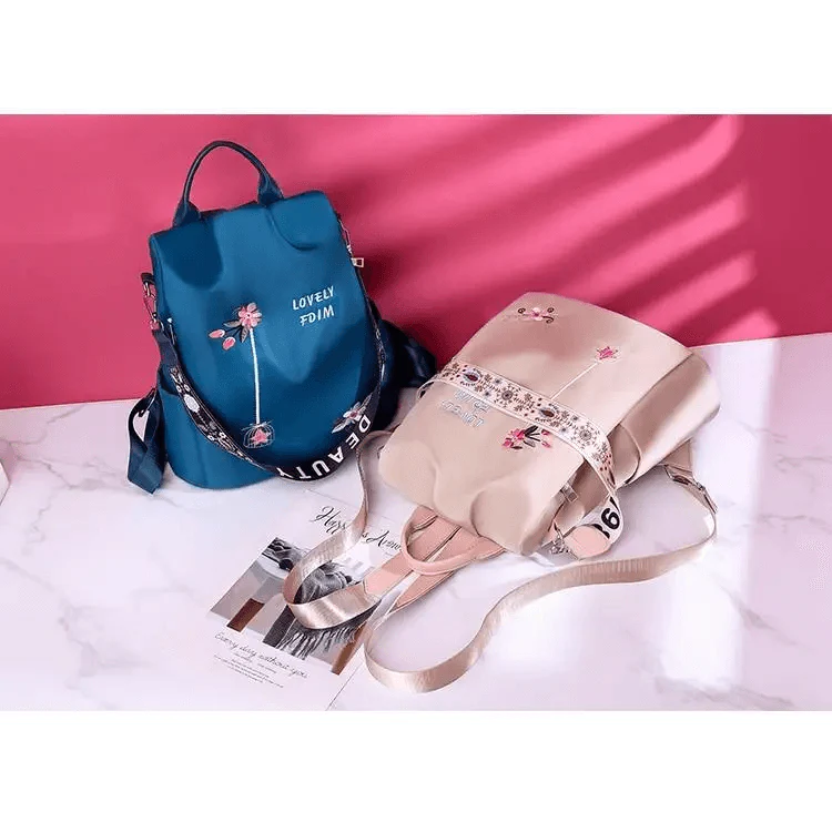 Modern Elegant  Waterproof Women's Backpack Fashionable Anti-theft Women Backpacks Nice Print School Bag High Quality Large Capacity Backpack