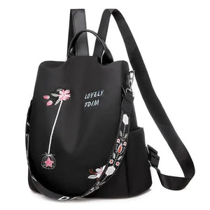 Modern Elegant  Waterproof Women's Backpack Fashionable Anti-theft Women Backpacks Nice Print School Bag High Quality Large Capacity Backpack