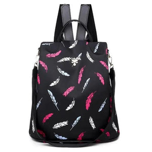 Modern Elegant  Waterproof Women's Backpack Fashionable Anti-theft Women Backpacks Nice Print School Bag High Quality Large Capacity Backpack