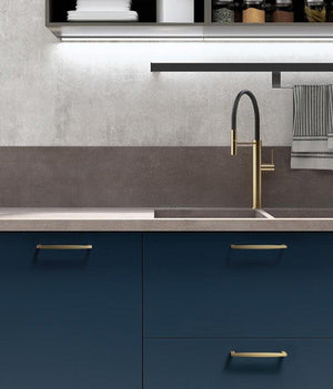 Modern Gold Knob Pure Copper Kitchen Cabinet Handles Cupboard Door Pulls Drawer Knobs Brass Furniture Handle Hardware Drawer Pulls Cupboard Knob For Kitchen Furniture Hardware