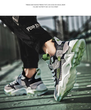 Modern High Quality Men's Casual Shoes Breathable Lightweight Lace-Up Outdoor Sports And Leisure Walking Non Slip Breathable Running Casual Sports Workout Basketball Sneakers