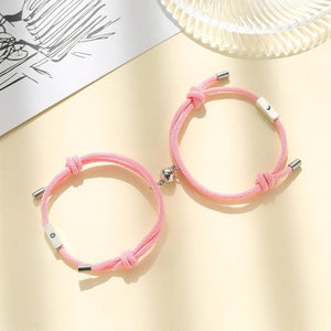 Modern Matching Sun Moon Charm Paired Bracelets Adjustable Magnet Bracelet For Couples Red Rope Bracelets Couple Attraction Friendship Bracelet For Boyfriend Girlfriend