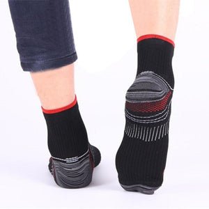 Modern Men and Women New Plantar Fascia Compression Socks Sweat-Absorbent Breathable Sweats Sports Gym Pressure Socks