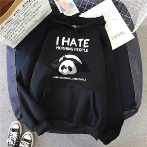 Modern Print New Women's Sweatshirt Warm Vintage Pullover For Woman Fashion Round Neck Hoodie Female Casual Loose Round Neck Cute Print Fashion Long-Sleeved Sweatshirt Pullover Hoodie