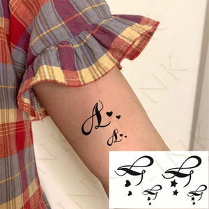 Modern Small Tattoo Sun Moon Heart Waterproof Temporary Tattoos High Quality Design For Womens