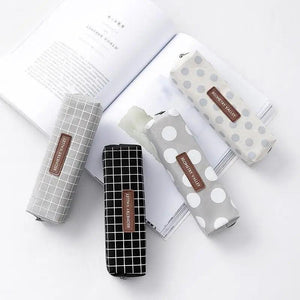 Modern Student Pencil Case Minimalist Simple Pen Bags Durable Zipper Pencil Cases For Office
