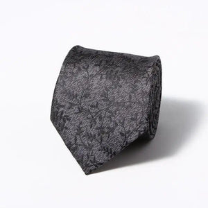 Modern Style Black Brown Wedding Neck Ties For Men Stylish Stripe Design Wedding And Casual Suit Neckties For Men
