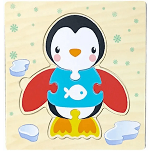 Montessori Games Baby Animals/traffic Kid's Cognition Puzzles Toys Wooden Cartoon Cognition Puzzle Toys Matching Education Game