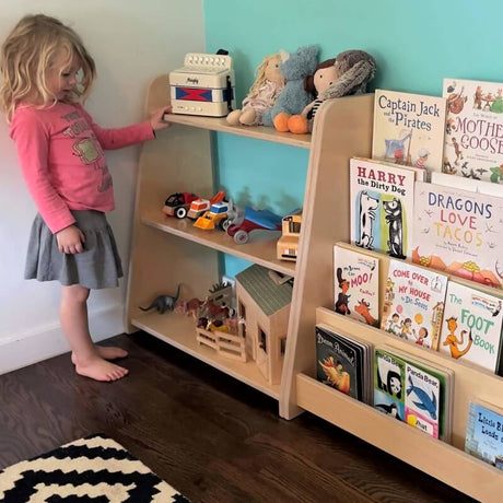 Tiered Toy Toddler Shelf