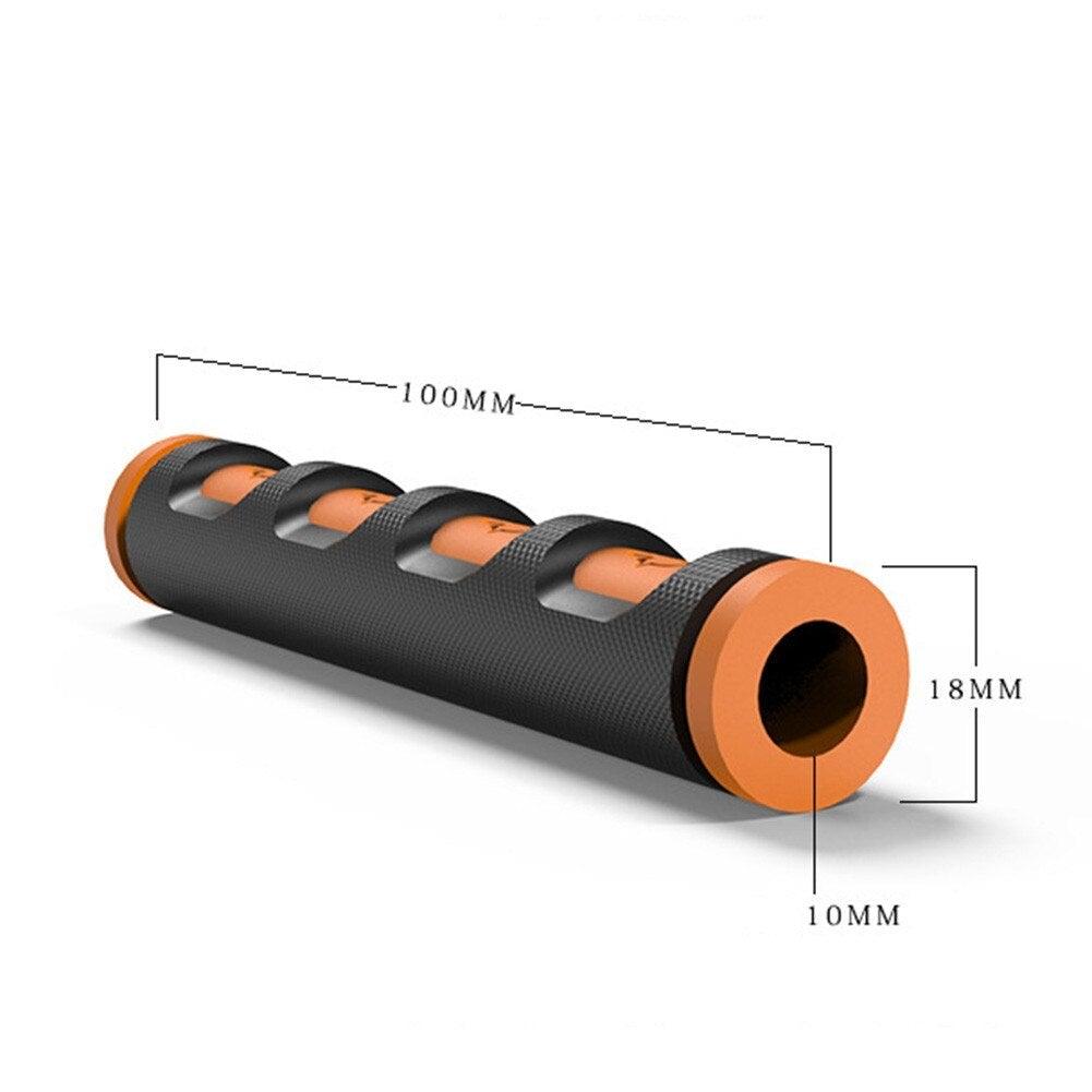 Motorcycle Handgrip Guard Motorbike Brake Clutch Lever Cover Horn Handlebar Electric Handlebar Brake Handle Rubber Non-Slip Bicycle Handle With End Holding Shock Resistance Absorbent Comfortable Bike Accessories