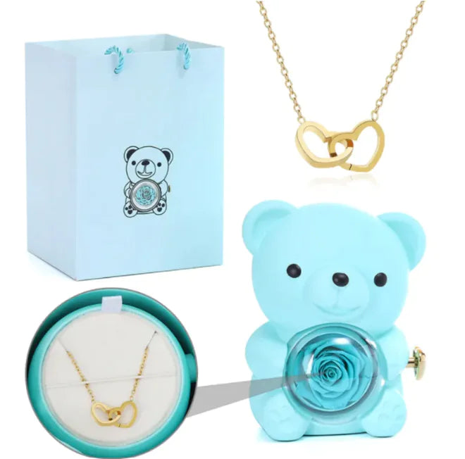 Lux Clover Necklace in Gift Box