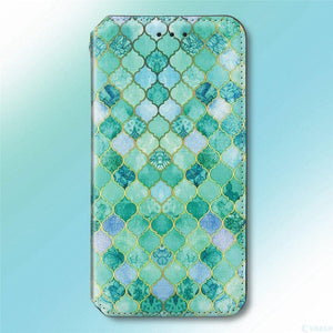 Multicolored Phone Case For iPhone 13 12 11 Pro Mini Cover Wallet Card Slot Flip Magnetic Leather PU Leather Flip Wallet Cover with Card Slots Case Cover