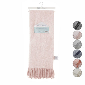 Samara Faux Mohair Throw