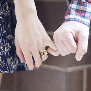 Cherish Self-Love With Heart Spinner Rings