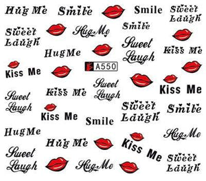 Nail Art Water Transfer Stickers Anime Mouse Animal Kid slider adhesive Watermark Decals Women Beauty Wedding Nails  Decal Self-Adhesive 3D Wave Design Decoration for Women Girls Art Stickers Decal Decoration Metallic Curve Strip Line Nail