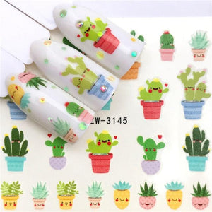 Nail Art Water Transfer Stickers Anime Mouse Animal Kid slider adhesive Watermark Decals Women Beauty Wedding Nails  Decal Self-Adhesive 3D Wave Design Decoration for Women Girls Art Stickers Decal Decoration Metallic Curve Strip Line Nail