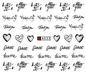 Nail Art Water Transfer Stickers Anime Mouse Animal Kid slider adhesive Watermark Decals Women Beauty Wedding Nails  Decal Self-Adhesive 3D Wave Design Decoration for Women Girls Art Stickers Decal Decoration Metallic Curve Strip Line Nail