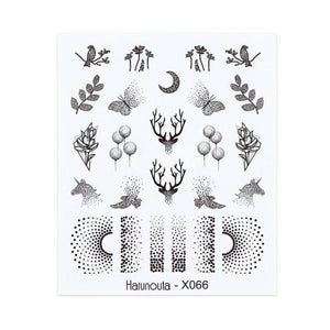 Nails Sticker Nail Art Decorations Flowers Leaves Decals Water Transfer Sliders Woman Face Fruit Foil Manicures Wraps  Water Transfer Nail Decals Sticker For Pretty Girl Self-Adhesive Nail Decals Designer Nail Stickers for Acrylic Decal