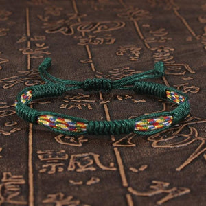 National Style Lucky Red String Bracelet Handmade Braided Knot Charm Bracelets For Women Men Red Bracelet Protection Red Cord Bracelet Adjustable Braided Knot Bracelet