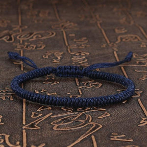 National Style Lucky Red String Bracelet Handmade Braided Knot Charm Bracelets For Women Men Red Bracelet Protection Red Cord Bracelet Adjustable Braided Knot Bracelet