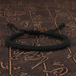 National Style Lucky Red String Bracelet Handmade Braided Knot Charm Bracelets For Women Men Red Bracelet Protection Red Cord Bracelet Adjustable Braided Knot Bracelet